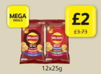 Londis Walkers 12 x 25g offer