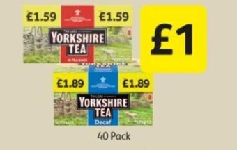 Yorkshire Tea 40 Pack