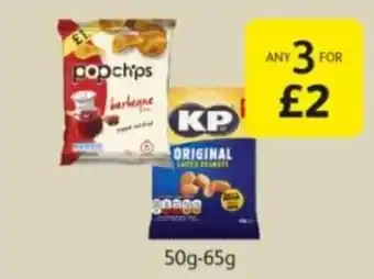 PopChips, KP Original 50g-65g