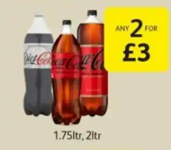 Londis Coca Cola 1.75L, 2L offer
