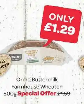 Spar Ormo Buttermilk Farmhouse Wheaten offer