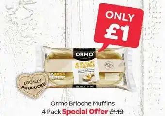 Spar Ormo Brioche Mufffins offer