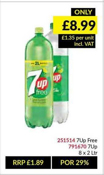 Musgrave MarketPlace 7up Free offer