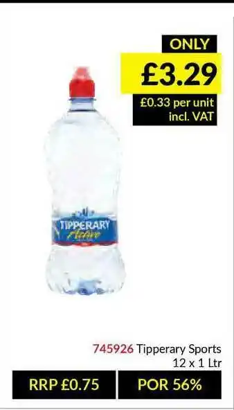 Musgrave MarketPlace Tipperary Sports 12x1 Ltr offer