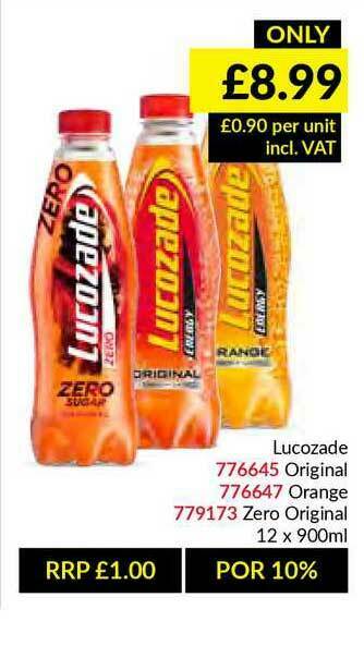 Musgrave MarketPlace Lucozade offer