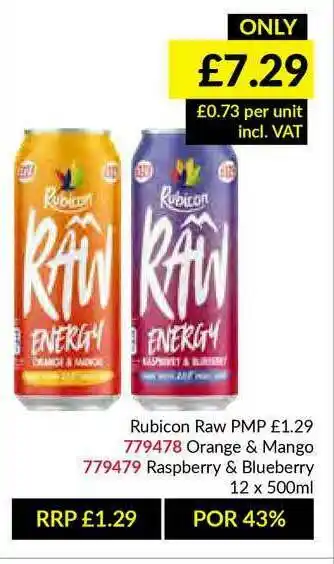 Musgrave MarketPlace Rubicon Raw offer