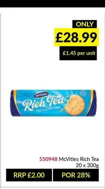 Musgrave MarketPlace Mcvities Rich Tea offer