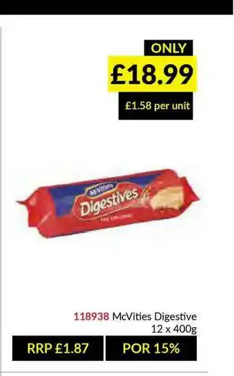 Musgrave MarketPlace Mcvities Digestive offer