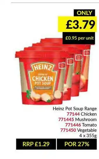 Musgrave MarketPlace Heinz Pot Soup offer