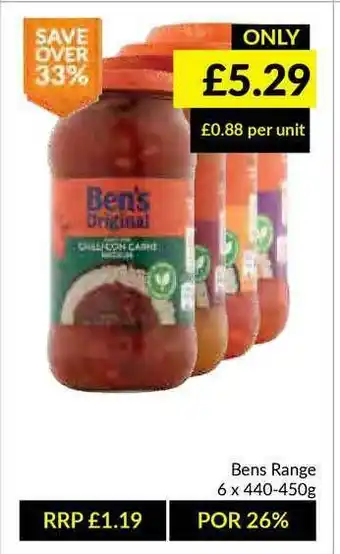 Musgrave MarketPlace Bens offer