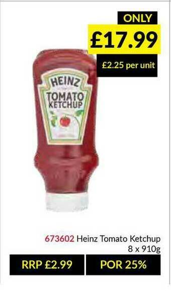Musgrave MarketPlace Heinz Tomato Ketchup offer