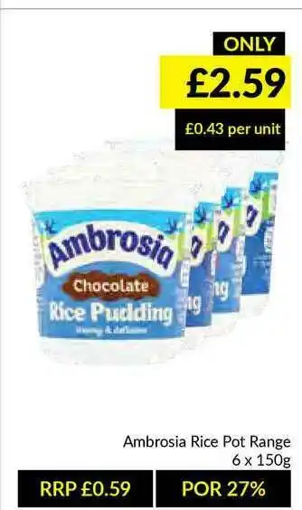 Musgrave MarketPlace Ambrosia Rice Pot offer