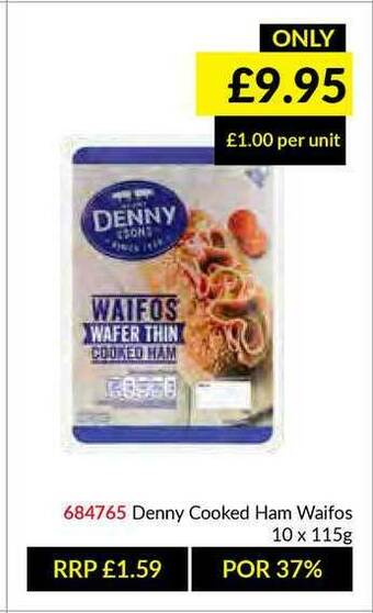 Musgrave MarketPlace Denny Cooked Ham Waifos offer