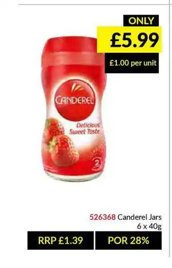 Musgrave MarketPlace Canderel Jars offer
