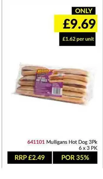 Musgrave MarketPlace Mulligans Hot Dog offer