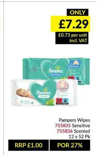 Musgrave MarketPlace Pampers Wipes offer