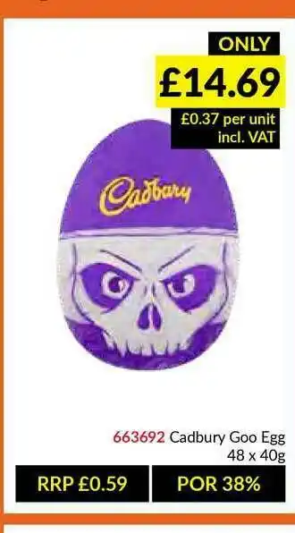 Musgrave MarketPlace Cadbury Goo Egg offer