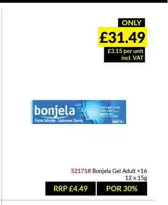 Musgrave MarketPlace Bonjela Gel Adult +16 offer