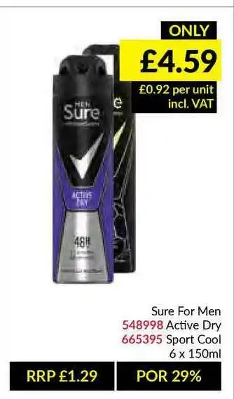 Musgrave MarketPlace Sure For Men offer