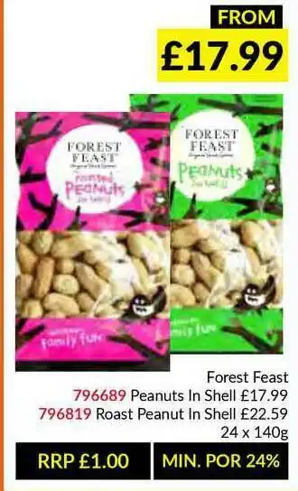 Musgrave MarketPlace Forest Feast, Peanuts In Shell, Roast Peanuts In Shell offer