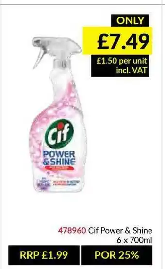 Musgrave MarketPlace Cif Power & Shine offer