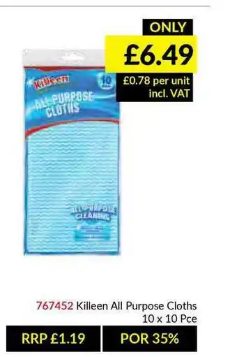 Musgrave MarketPlace Killeen All Purpose Cloths offer