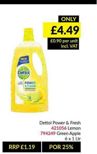 Musgrave MarketPlace Dettol Power & Fresh offer
