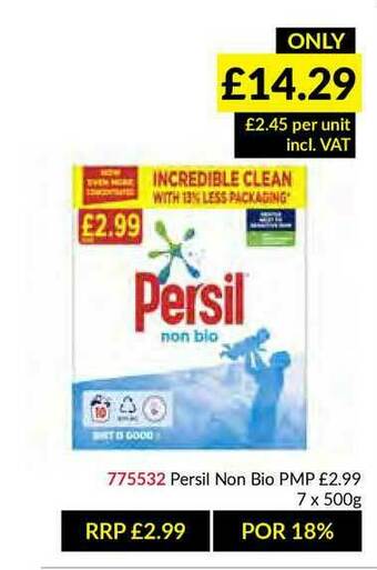 Musgrave MarketPlace Persil Non Bio offer
