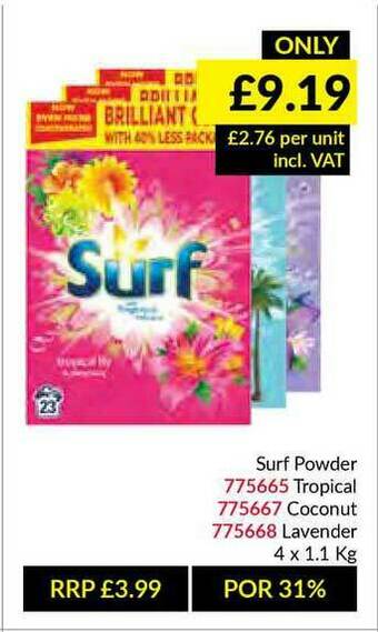 Musgrave MarketPlace Surf Powder offer