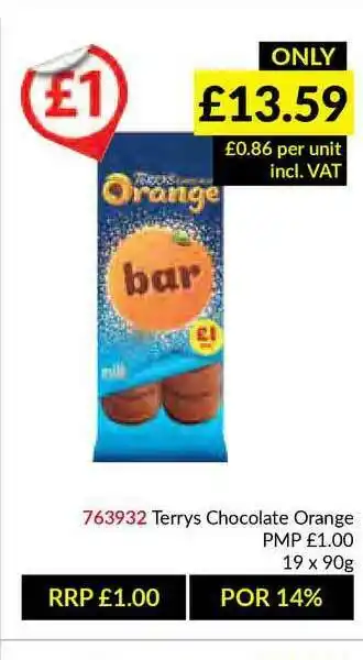 Musgrave MarketPlace Terrys Chocolate Orange offer