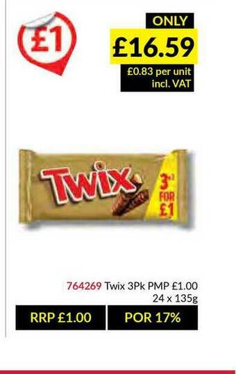 Musgrave MarketPlace Twix offer
