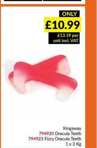 Musgrave MarketPlace Kingsway Dracula Teeth, Fizzy Dracula Teeth offer