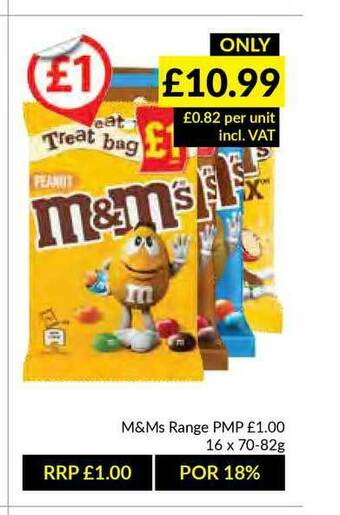 Musgrave MarketPlace M&ms Range offer