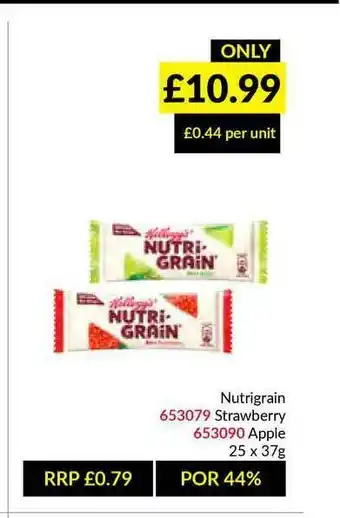 Musgrave MarketPlace Nutrigrain Strawberry, Apple offer