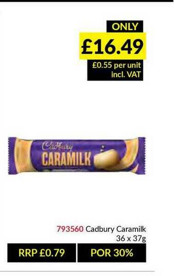 Musgrave MarketPlace Cadbury Caramilk offer
