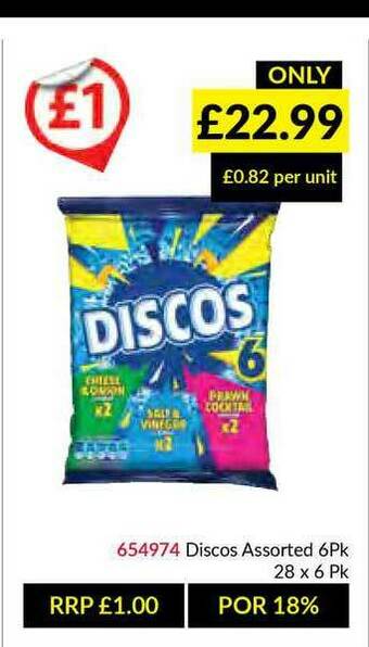 Musgrave MarketPlace Discos Assorted 6pk offer