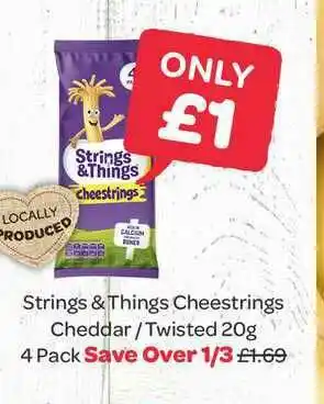 Spar Strings & Things Cheestrings Cheddar offer