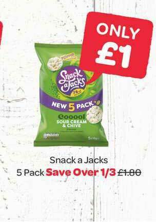 Spar Snack A Jacks offer