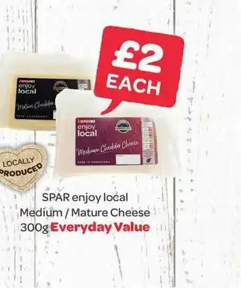 Spar Spar Enjoy Local Medium-mature Cheese offer