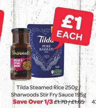 Spar Tilda Steamed Rice offer