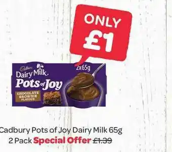 Spar Cadbury Pots Of Joy Dairy Milk offer