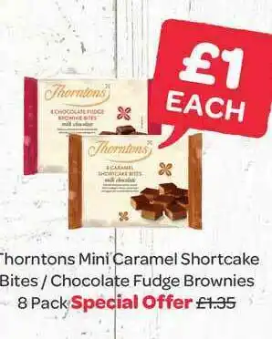 Spar Thorntons Mini Caramel Shortcake offer