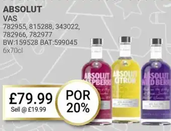 Bestway ABSOLUT VAS offer