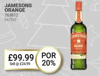 Bestway JAMESONS ORANGE offer