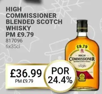 Bestway HIGH COMMISSIONER BLENDED SCOTCH WHISKY offer