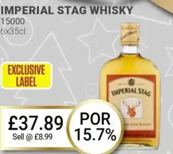 Bestway IMPERIAL STAG WHISKY offer