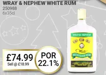 Bestway WRAY & NEPHEW WHITE RUM offer