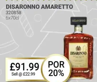 Bestway DISARONNO AMARETTO offer