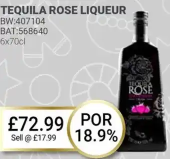 Bestway TEQUILA ROSE LIQUEUR offer