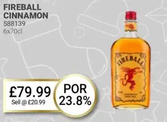 Bestway FIREBALL CINNAMON offer